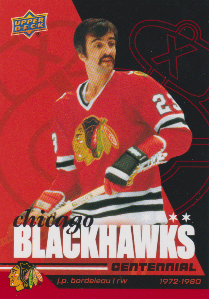 2025/26 Chicago Blackhawks Centennial – J. P. Bordeleau 95