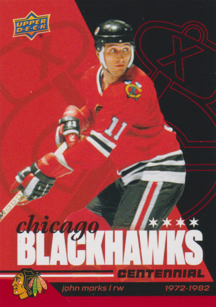 2025/26 Chicago Blackhawks Centennial – John Marks 50