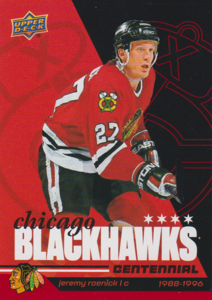 2025/26 Chicago Blackhawks Centennial – Jeremy Roenick 86