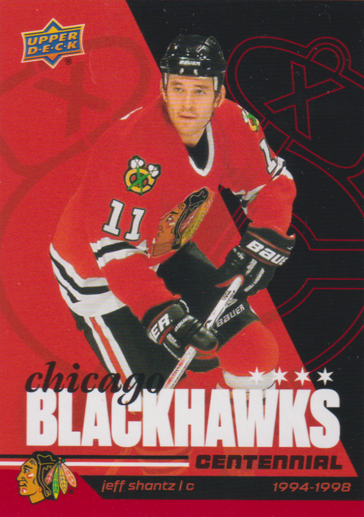 2025/26 Chicago Blackhawks Centennial – Jeff Shantz 15