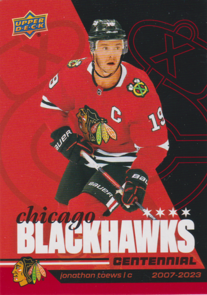 2025/26 Chicago Blackhawks Centennial – Jonathan Toews 56