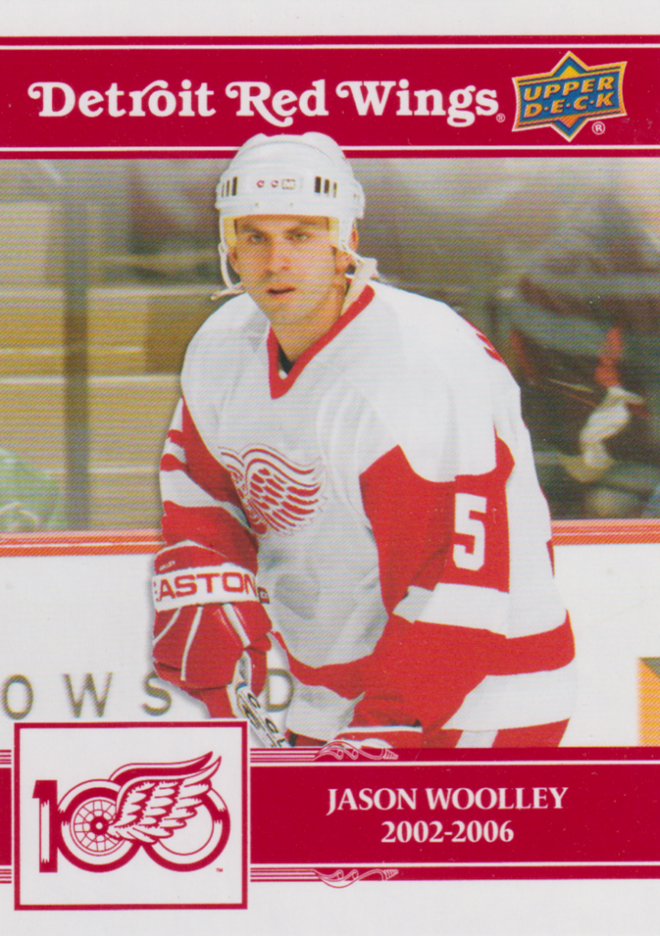 2025/26 Detroit Red Wings Centennial – Jason Woolley 7