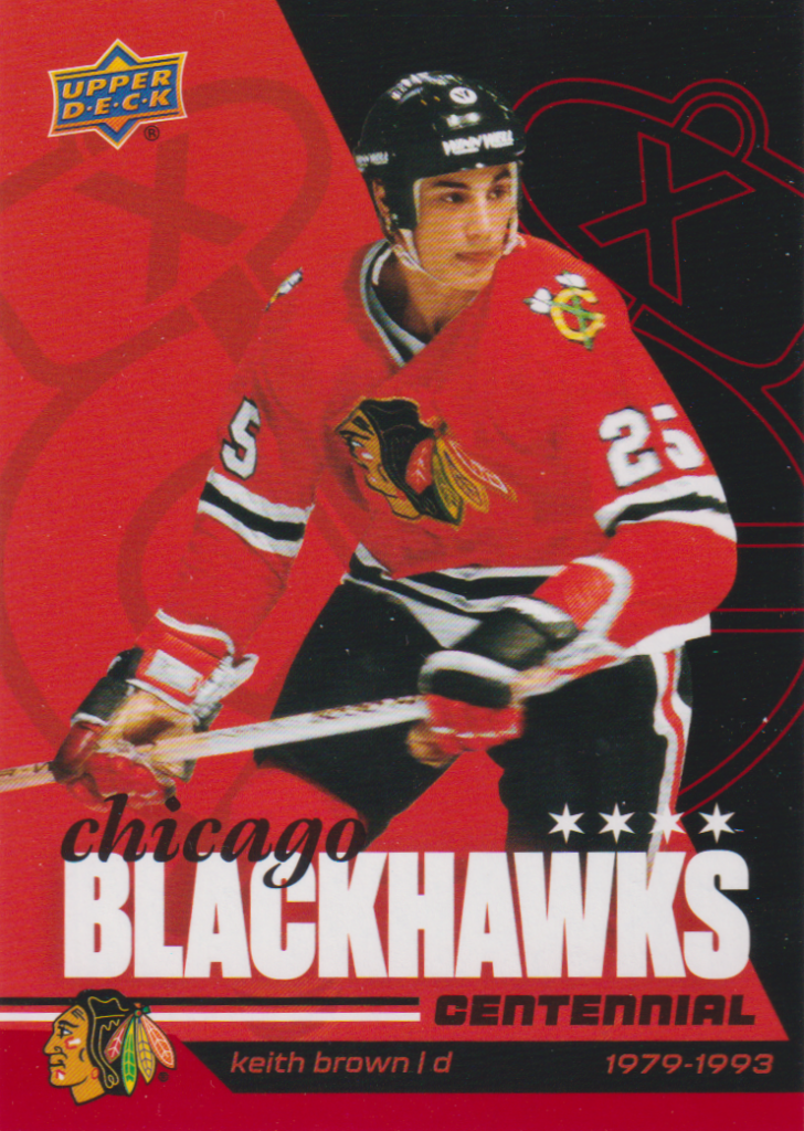 2025/26 Chicago Blackhawks Centennial – Keith Brown 80