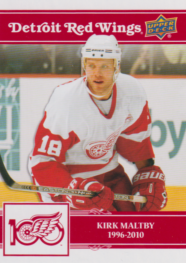 2025/26 Detroit Red Wings Centennial – Kirk Maltby 77