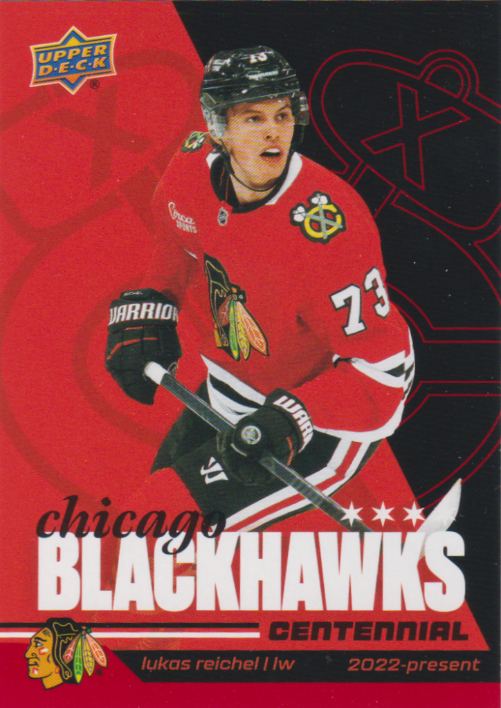 2025/26 Chicago Blackhawks Centennial – Lukas Reichel 13