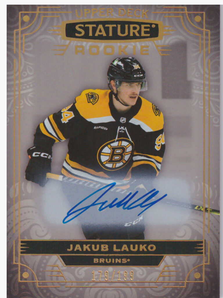2022/23 Stature – Jakub Lauko Boston Bruins 179   /199