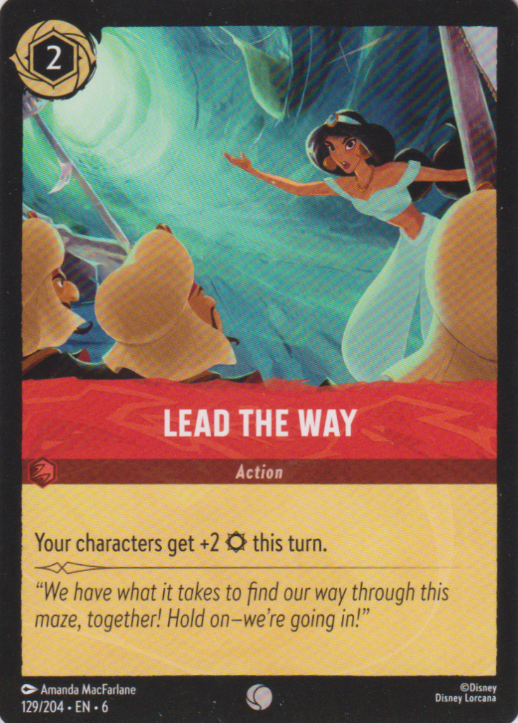 Lorcana 6: Azurite Sea – Lead the way129