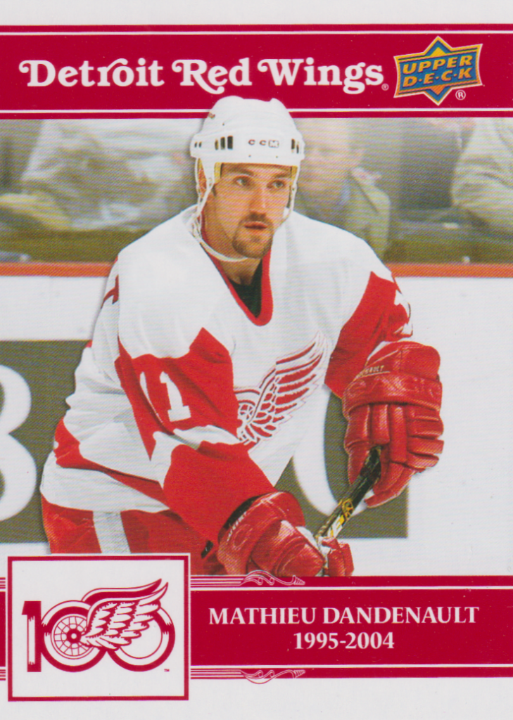 2025/26 Detroit Red Wings Centennial – Mathieu Dandenault 40