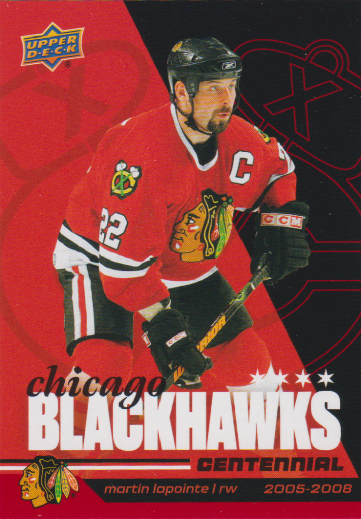 2025/26 Chicago Blackhawks Centennial – Martin Lapointe 91