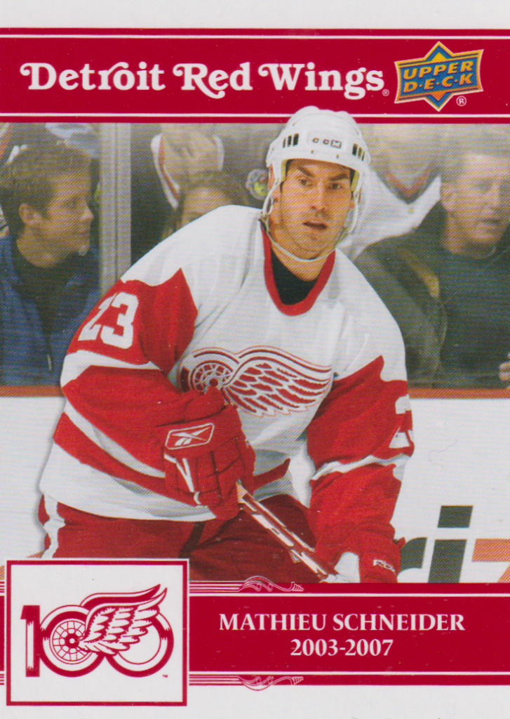 2025/26 Detroit Red Wings Centennial – Mathieu Schneider 94