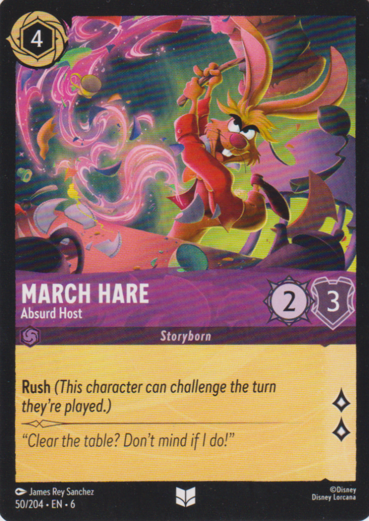Lorcana 6: Azurite Sea – March Hare 50