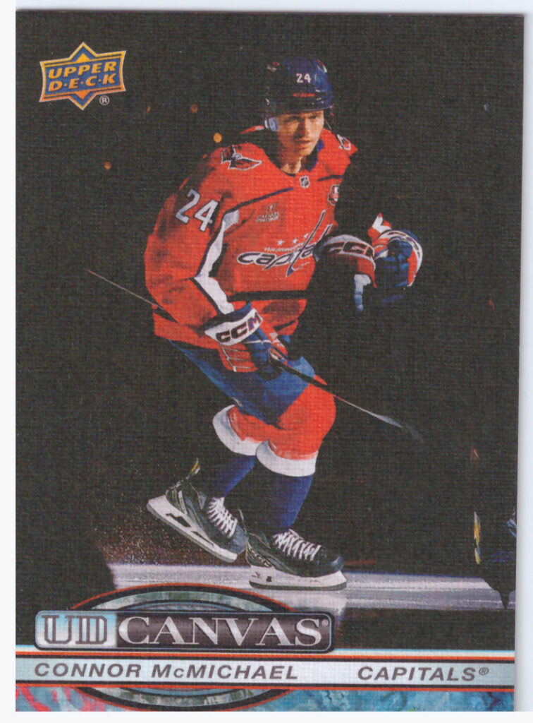 2025/26 Upper Deck Series 1 – Connor McMichael Washington Capitals C-12