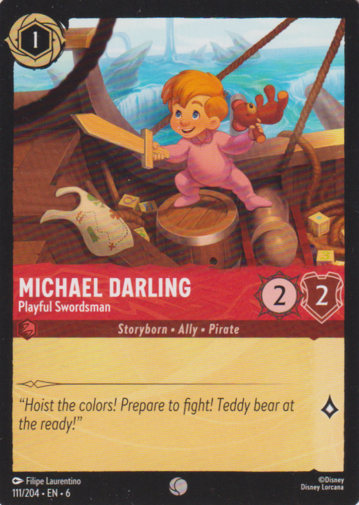 Lorcana 6: Azurite Sea – Michael Darling 111