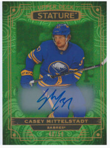 2022/23 Stature – Casey Mittelstadt Buffalo Sabres 80   /50