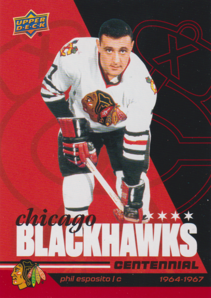 2025/26 Chicago Blackhawks Centennial – Phil Esposito 89
