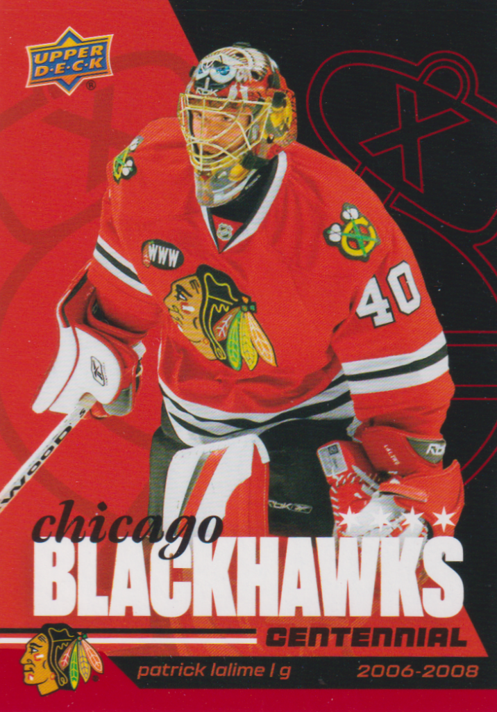 2025/26 Chicago Blackhawks Centennial – Patrick Lalime 65