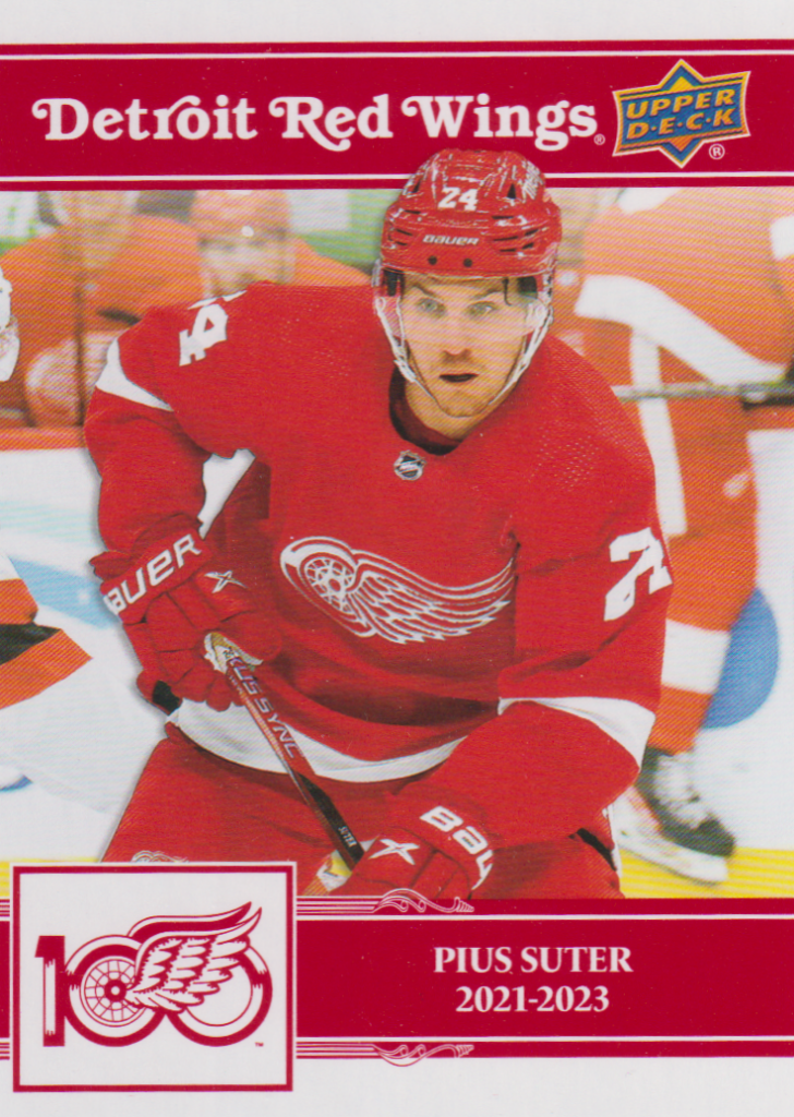 2025/26 Detroit Red Wings Centennial – Pius Suter 14