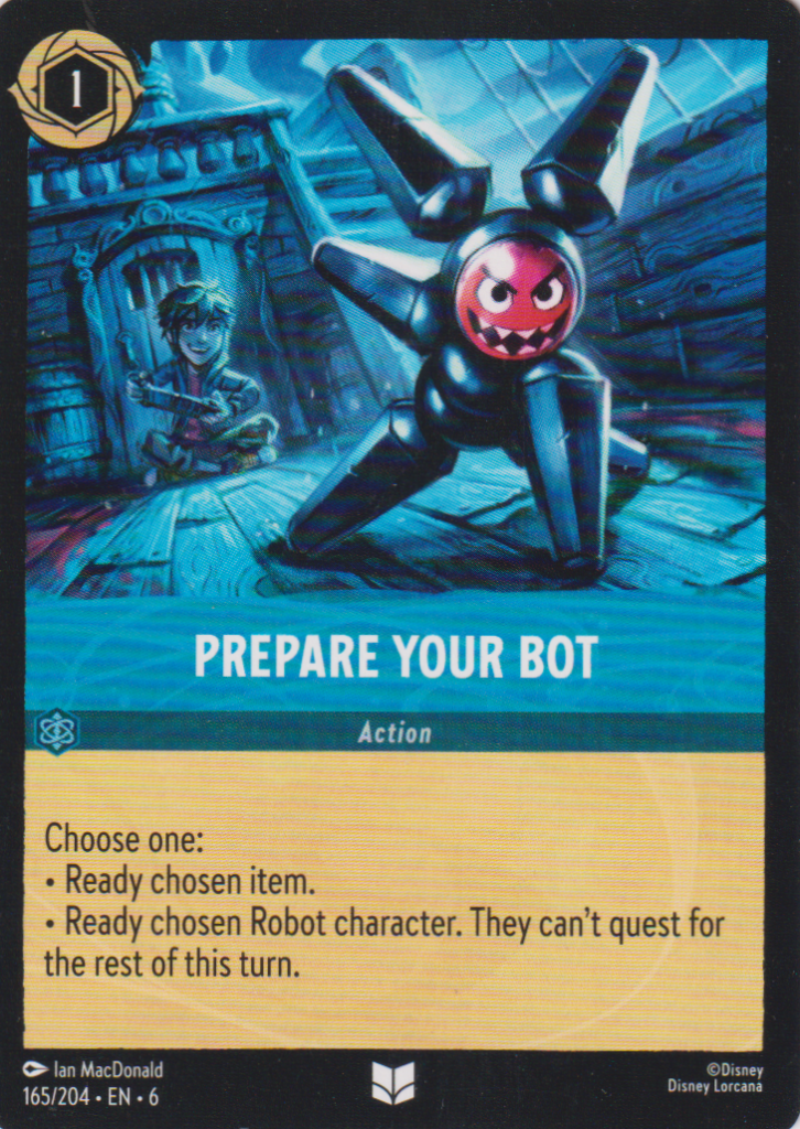 Lorcana 6: Azurite Sea – Prepare your bot 165