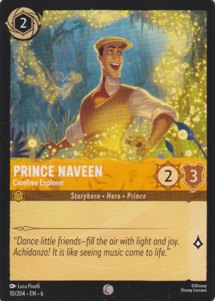 Lorcana 6: Azurite Sea – Prince Naveen 10