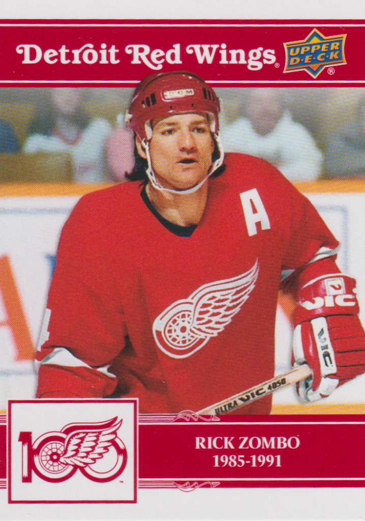 2025/26 Detroit Red Wings Centennial – Rick Zombo 80