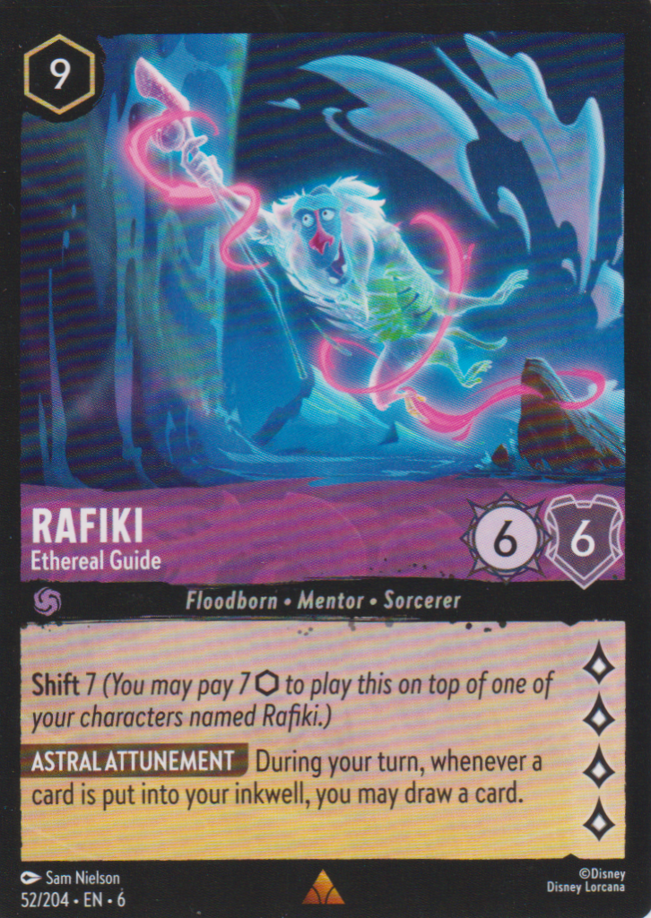 Lorcana 6: Azurite Sea – Rafiki 52