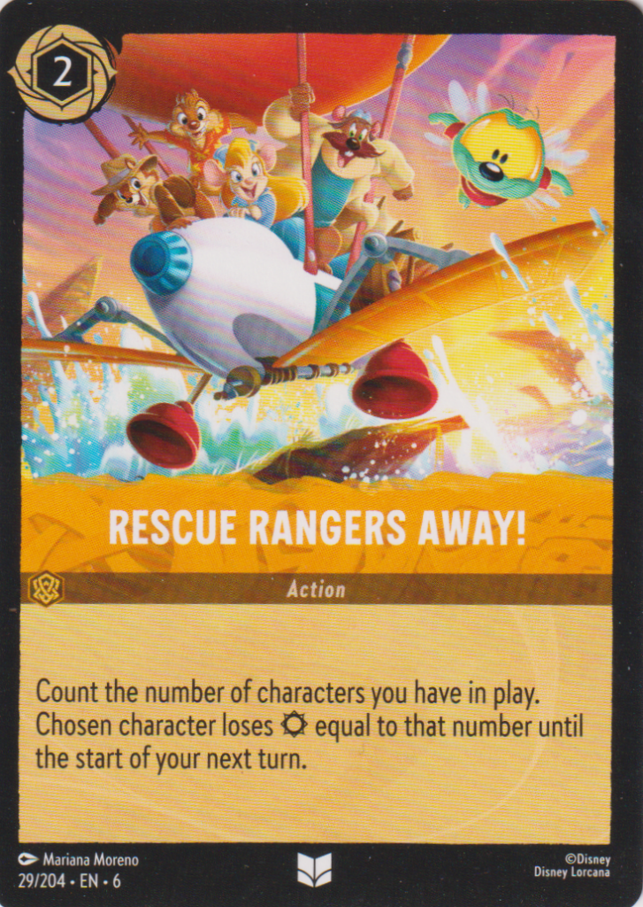 Lorcana 6: Azurite Sea – Rescue Rangers Away 29