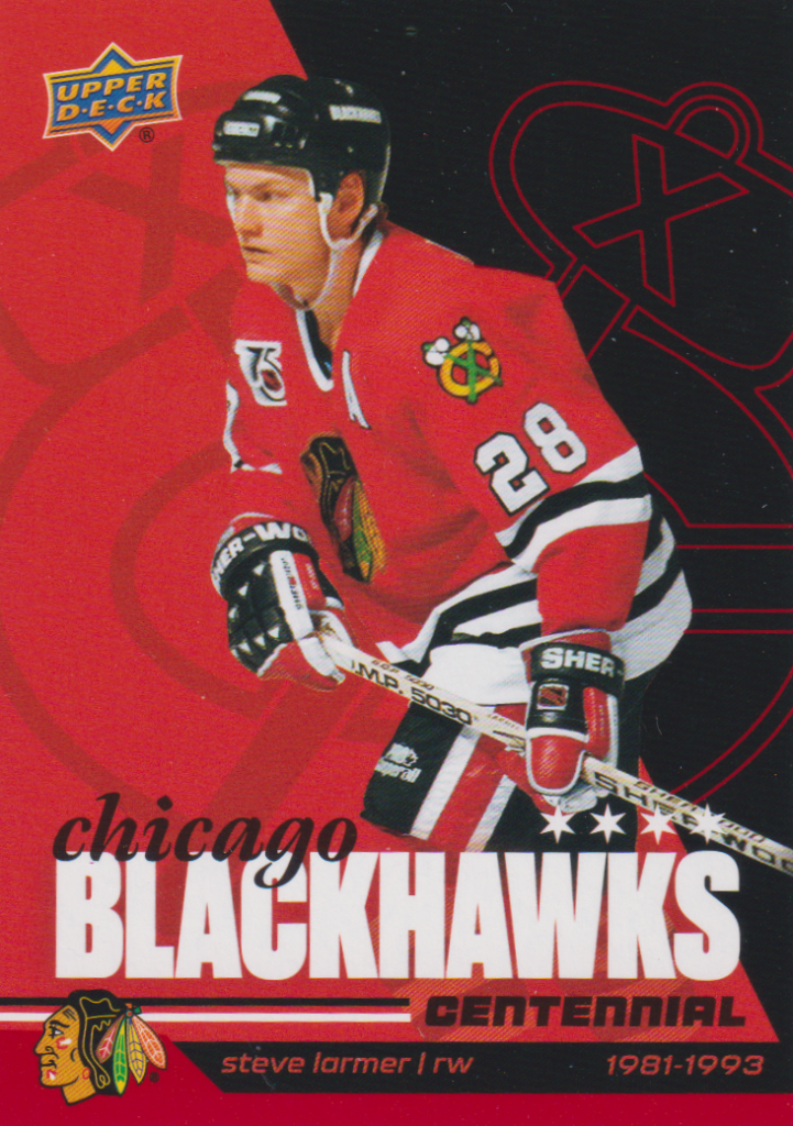 2025/26 Chicago Blackhawks Centennial – Steve Larmer 10
