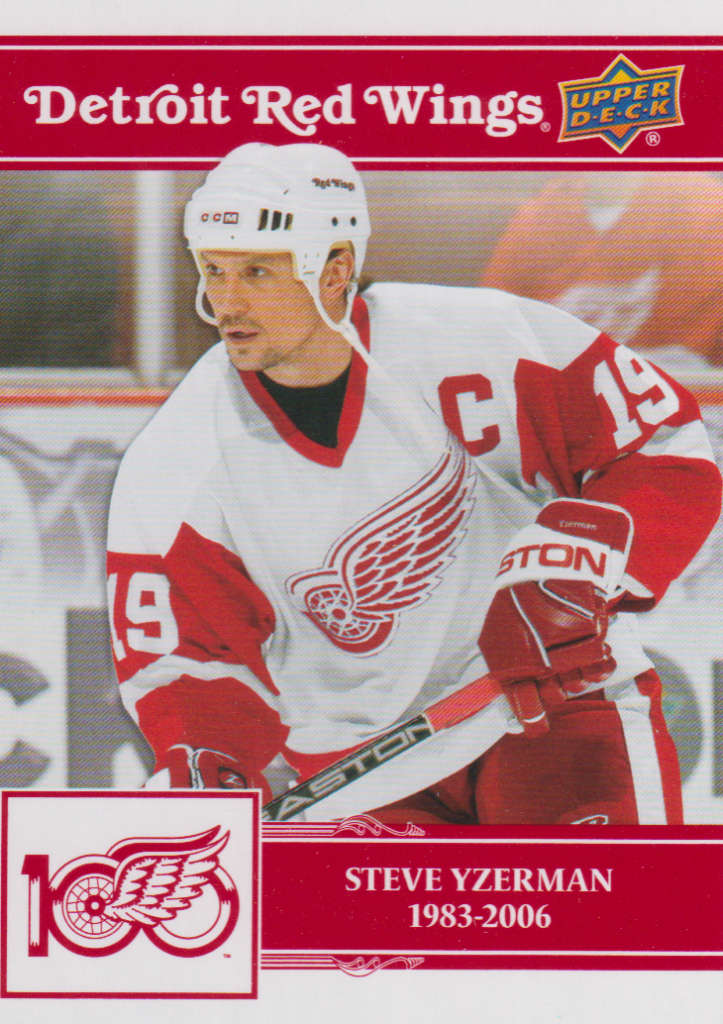 2025/26 Detroit Red Wings Centennial – Steve Yzerman 55