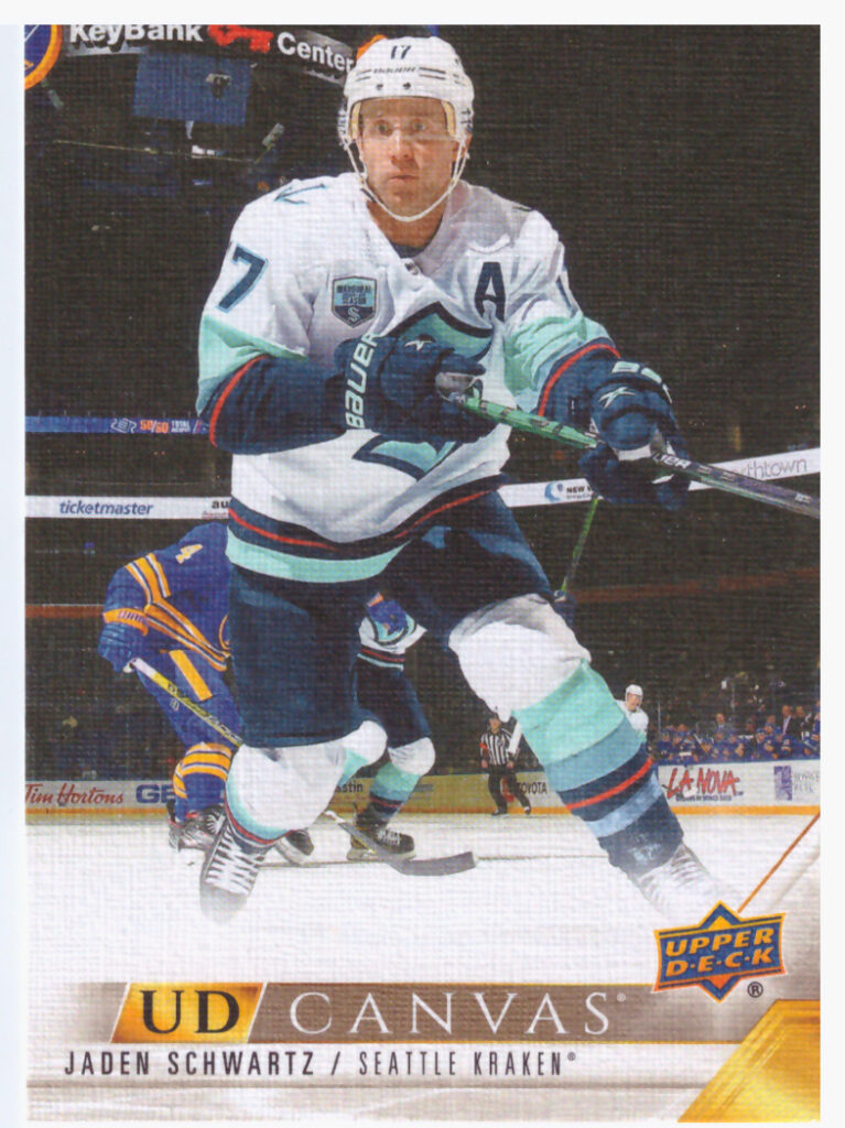 2022/23 Upper Deck Series 2 – Jaden Schwartz Seattle Kraken C189