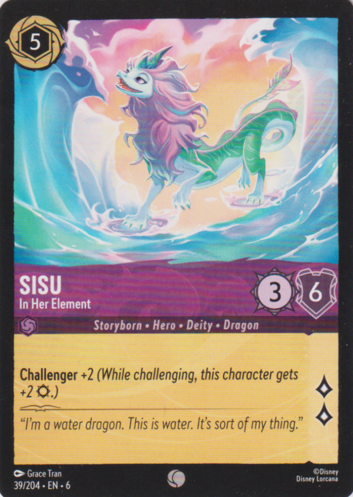 Lorcana 6: Azurite Sea – Sisu 39