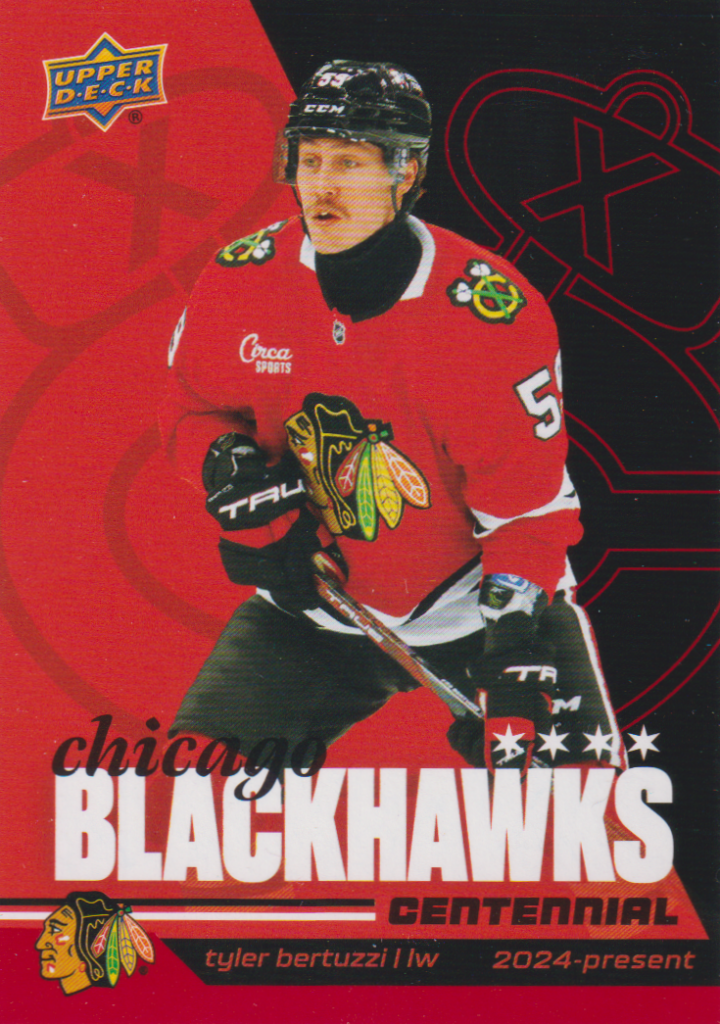 2025/26 Chicago Blackhawks Centennial – Tyler Bertuzzi 21