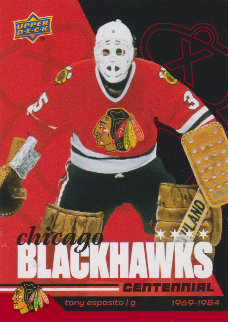 2025/26 Chicago Blackhawks Centennial – Tony Esposito 18