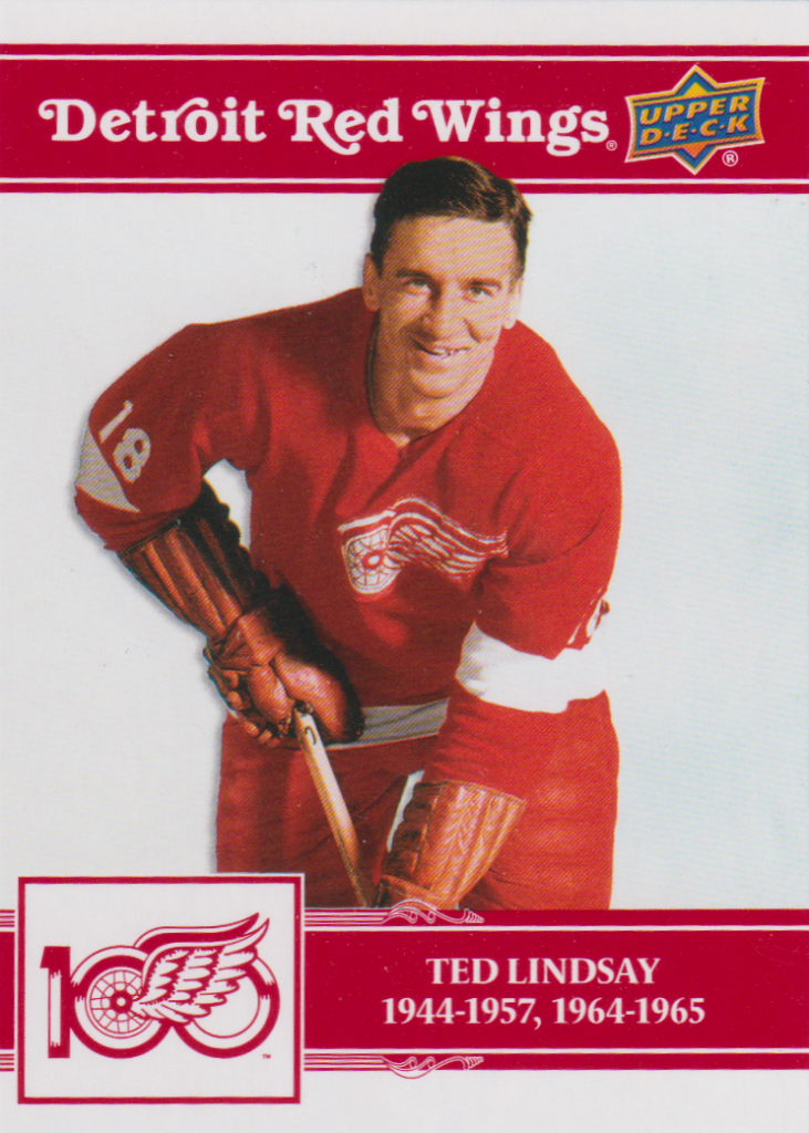 2025/26 Detroit Red Wings Centennial – Ted Lindsay 90