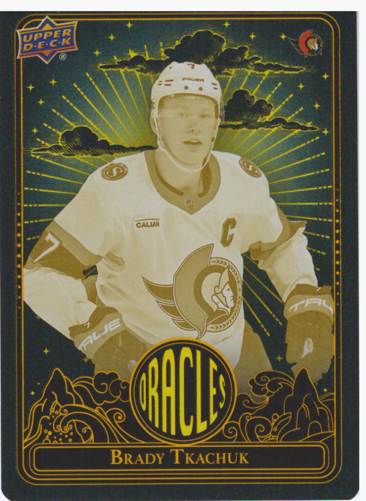 2024/25 UD Extended – Brady Tkachuk Ottawa Senators O-7