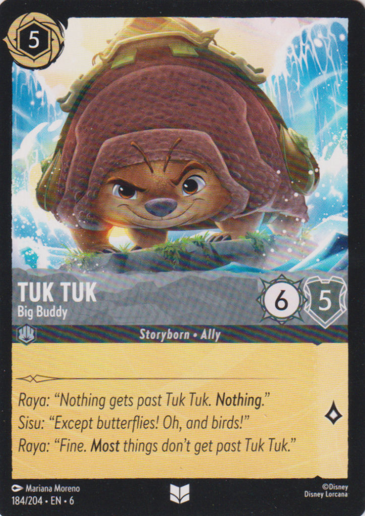 Lorcana 6: Azurite Sea – Tuk Tuk 184