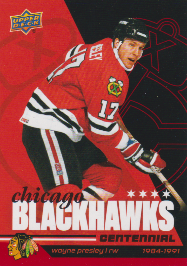 2025/26 Chicago Blackhawks Centennial – Wayne Presley 84