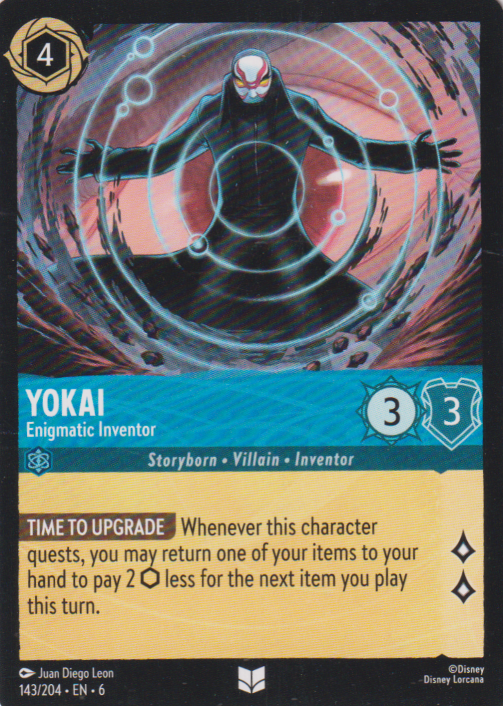 Lorcana 6: Azurite Sea – Yokai 143