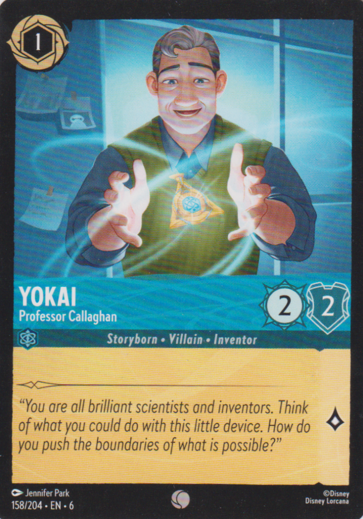 Lorcana 6: Azurite Sea – Yokai 158