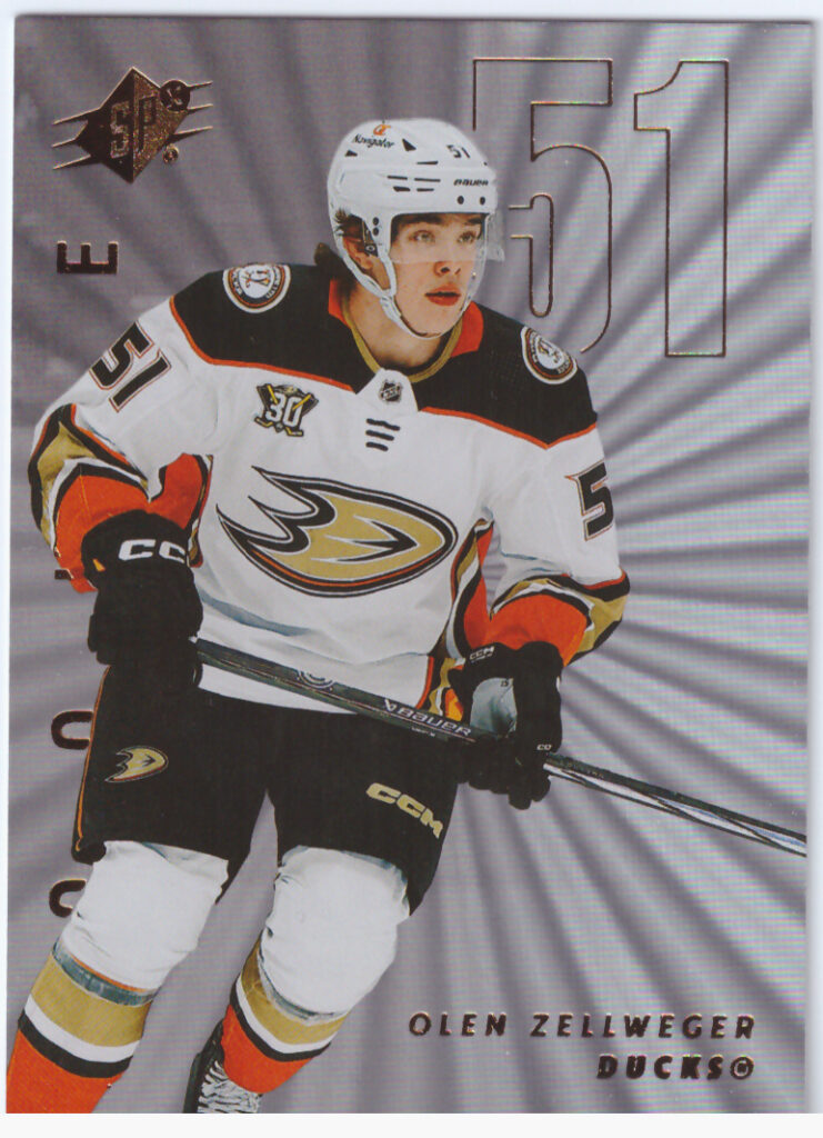 2024/25 SpX – Olen Zellweger Anaheim Ducks 121