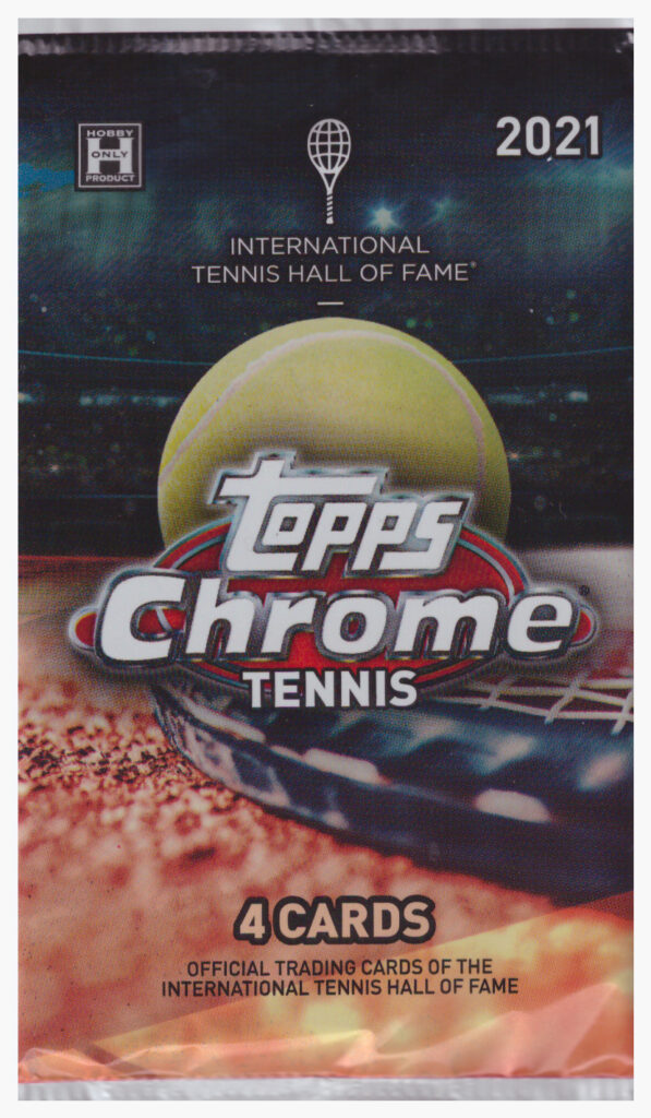 2021 Topps Chrome Tennis hobby lite balíček