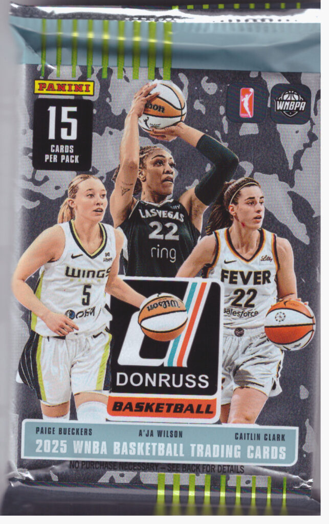 2025 Panini Donruss WNBA basketbal blaster balíček