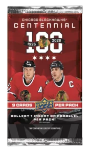 2025/26 Chicago Blackhawks Centennial hobby balíček