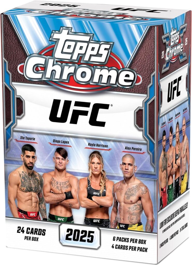 2025 Topps Chrome UFC blaster box