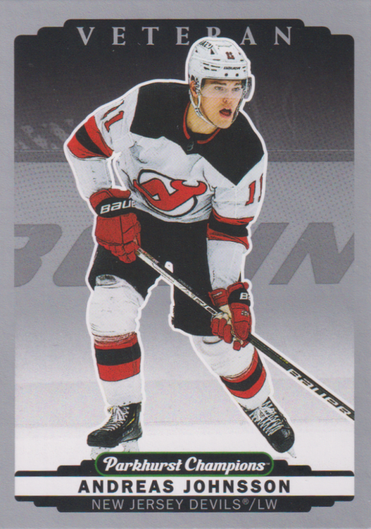 2022/23 Parkhurst Champions – Andreas Johnsson New Jersey Devils 97