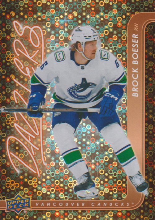 2024/25 Upper Deck Series 2 – Brock Boeser Vancouver Canucks DZ-71