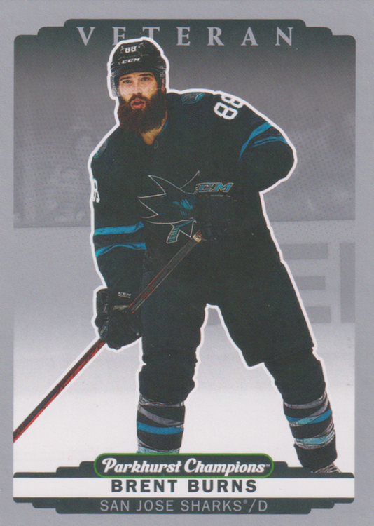 2022/23 Parkhurst Champions – Brent Burns San Jose Sharks 138