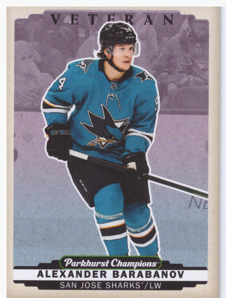 2022/23 Parkhurst Champions – Alexander Barabanov San Jose Sharks 163