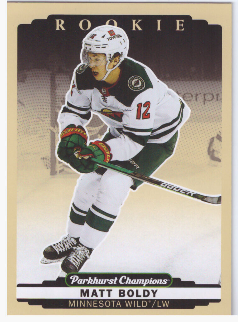 2022/23 Parkhurst Champions – Matt Boldy Minnesota Wild 324