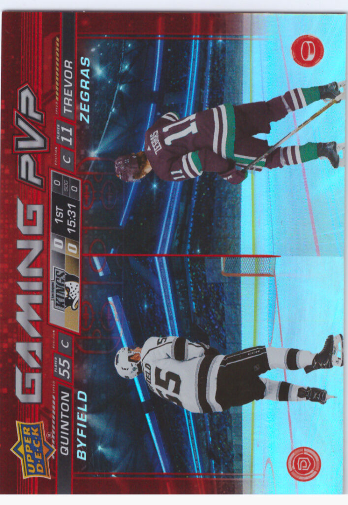 2024/25 Upper Deck Series 1 – Quinton Byfield, Trevor Zegras GPVP-9