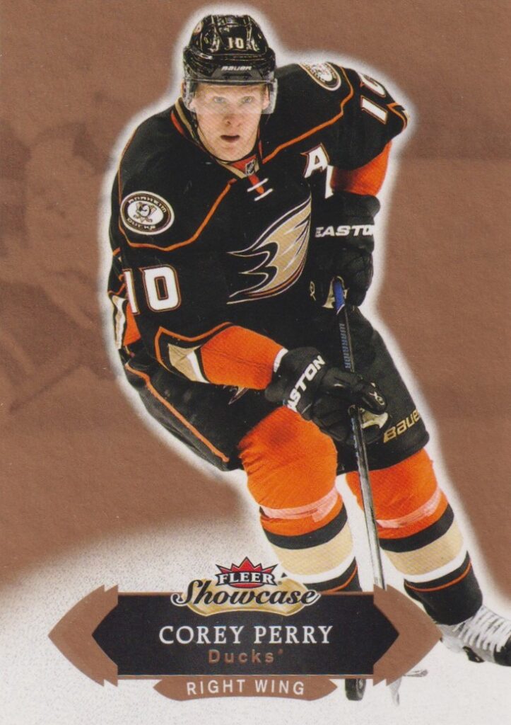 2016/17 Fleer Showcase – Corey Perry Anaheim Ducks 65